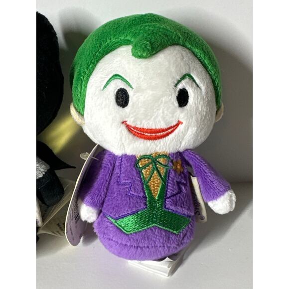 Hallmark Itty Bittys, DC Comics, Set of 3 Catwoman, The Joker & Batman Plush - Picture 4 of 7